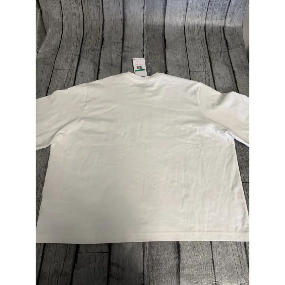 NWT Women’s Nike Oregon Ducks Oversized Tshirt XL White SS Cotton Tee - Picture 11 of 11